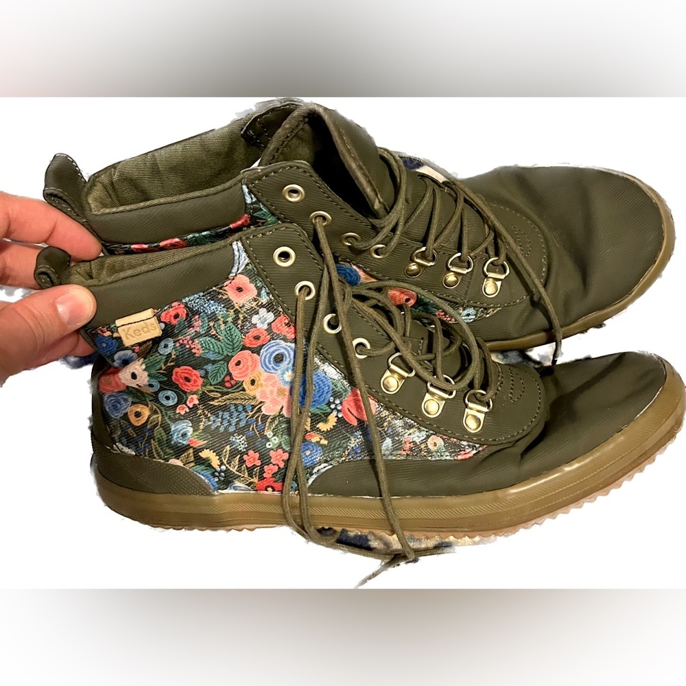 10 keds x rifle paper company rain boot waterproof sneakers